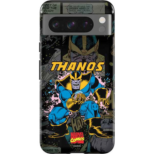 Marvel Classic Comics Thanos Pixel Cases